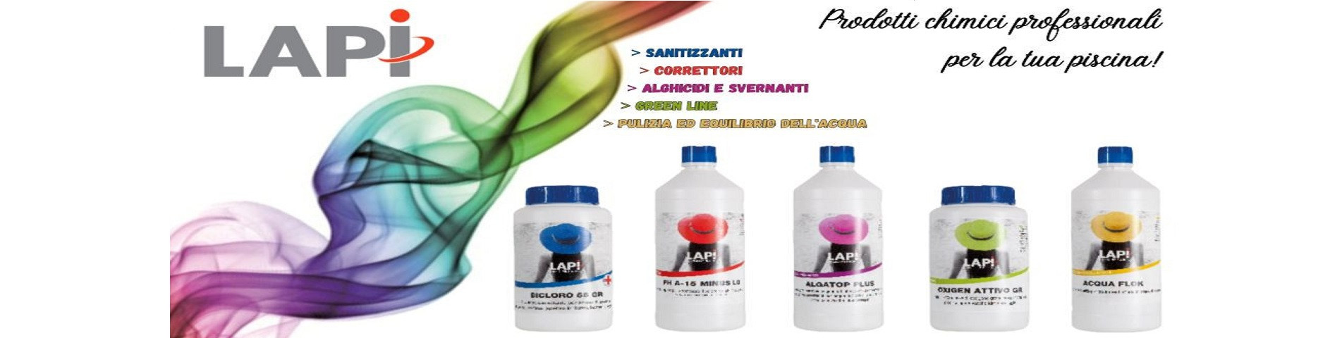 Prodotti Chimici professionali per la tua piscina